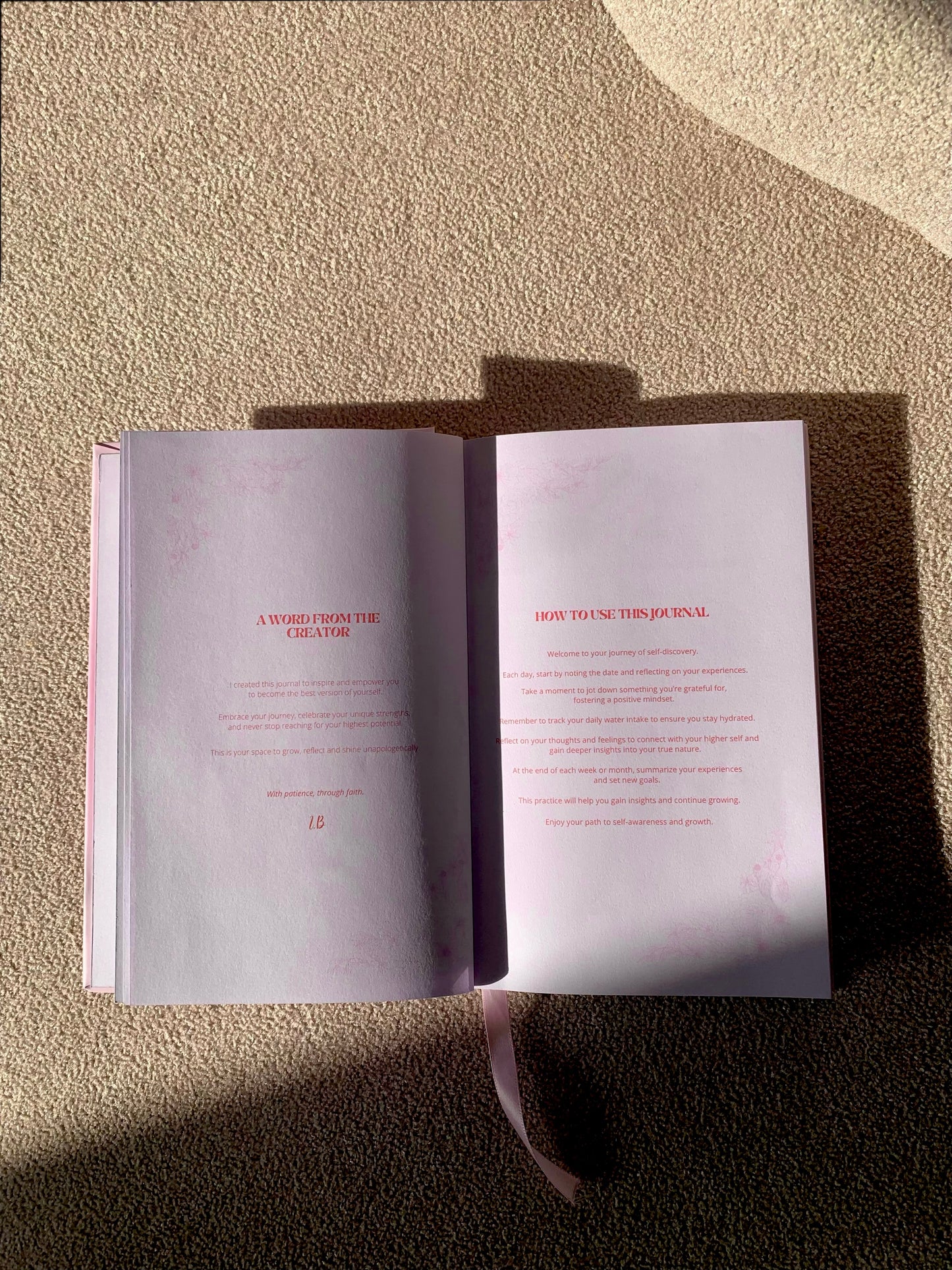 the self-reflection journal